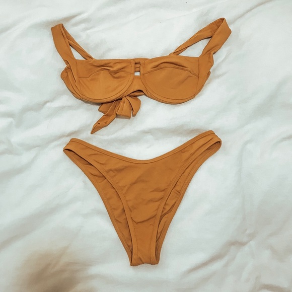 lspace camellia bikini top